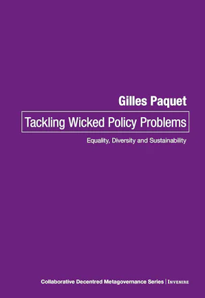 Tackling Wicked Policy Problems - Les Presses de l’Université d’Ottawa